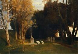 Le bosquet sacré (Arnold Böcklin) - Muzeo.com