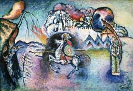 Le cavalier (Wassily Kandinsky) - Muzeo.com