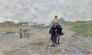 Le Cavalier (Giovanni Fattori) - Muzeo.com