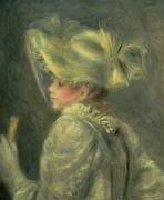 Le chapeau blanc (Auguste Renoir) - Muzeo.com