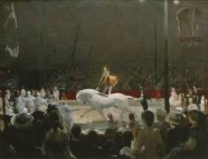Le cirque (George Wesley Bellows) - Muzeo.com