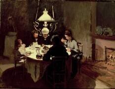 Le dîner (Claude Monet) - Muzeo.com