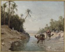 Le Gué (Jean Baptiste Paul Lazerges) - Muzeo.com