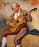 Le guitariste espagnol (Auguste Renoir) - Muzeo.com