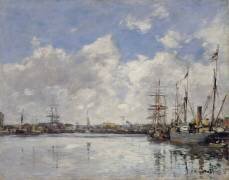 Le Havre (Eugène Boudin) - Muzeo.com