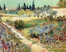 Le jardin d'Arles (Vincent van Gogh) - Muzeo.com