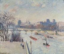 Le Louvre (Camille Pissarro) - Muzeo.com