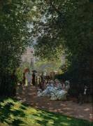 Le Parc Monceau (Claude Monet) - Muzeo.com