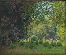 Le parc Monceau (Claude Monet) - Muzeo.com