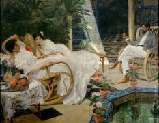 Le Patio (Henri-Achille Zo) - Muzeo.com