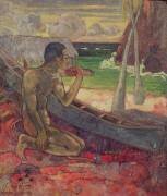 Le pauvre pêcheur (Paul Gauguin) - Muzeo.com