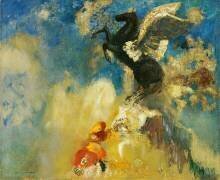 Le Pégase noir (Odilon Redon) - Muzeo.com