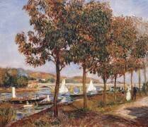 Le pont d'Argenteuil (Auguste Renoir) - Muzeo.com