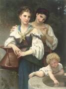 Le secret (William Bouguereau) - Muzeo.com