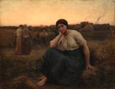 Le soir (Jules Breton) - Muzeo.com