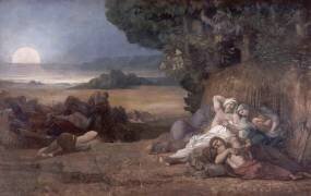 Le sommeil (Pierre Puvis de Chavannes) - Muzeo.com