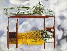 Le rêve (la chambre) (Frida Kahlo) - Muzeo.com