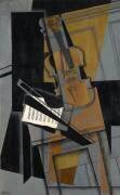 Le violon (Juan Gris) - Muzeo.com