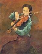 Le violoniste (Jean Louis Boussingault) - Muzeo.com