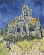 L'église d'Auvers-sur-Oise (Vincent van Gogh) - Muzeo.com