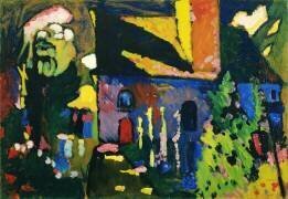 L'église de Murnau (Wassily Kandinsky) - Muzeo.com