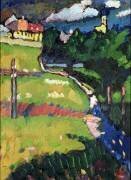 L'église de Murnau (Wassily Kandinsky) - Muzeo.com
