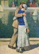 Les amoureux (Henri Martin) - Muzeo.com