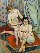 Les Baigneuses (Suzanne Valadon) - Muzeo.com