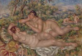 Les baigneuses (Auguste Renoir) - Muzeo.com