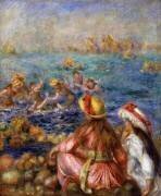 Les baigneuses (Auguste Renoir) - Muzeo.com