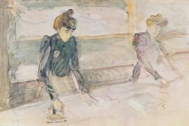 Les blanchisseuses (Henri de Toulouse-Lautrec) - Muzeo.com