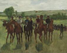 Les cavaliers (Edgar Degas) - Muzeo.com