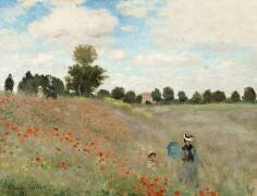 Les Coquelicots (Claude Monet) - Muzeo.com