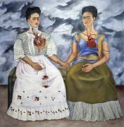 Les Deux Fridas (Frida Kahlo) - Muzeo.com