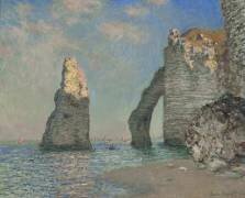 Les falaises d'Etretat (Claude Monet) - Muzeo.com