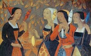 Les fileuses (Paul Serusier) - Muzeo.com