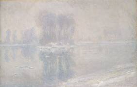 Les glaces flottantes (Claude Monet) - Muzeo.com