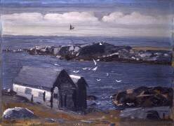 Les goélands (George Wesley Bellows) - Muzeo.com