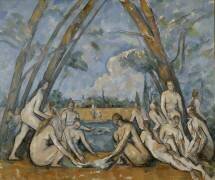 Les Grandes Baigneuses (Paul Cézanne) - Muzeo.com