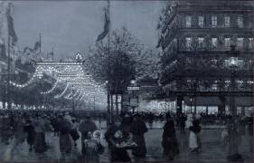 Les Grands Boulevards (Luigi Loir) - Muzeo.com
