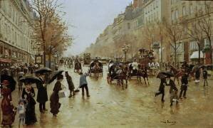 Les Grands Boulevards (Jean Béraud) - Muzeo.com