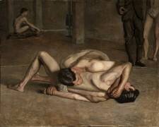 Les Lutteurs (Thomas Eakins) - Muzeo.com