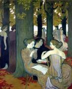 Les muses (Maurice Denis) - Muzeo.com