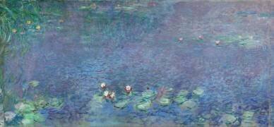 Les Nymphéas : Matin (Claude Monet) - Muzeo.com