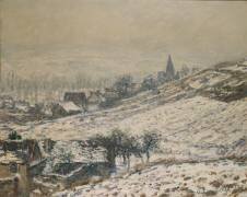 L'hiver à Giverny (Claude Monet) - Muzeo.com