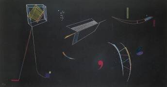 Lignes (Wassily Kandinsky) - Muzeo.com