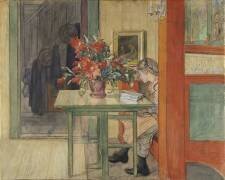 Lisbeth lisant (Carl Larsson) - Muzeo.com