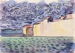 L'orage (Paul Signac) - Muzeo.com