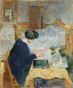 Lucy Hessel lisant (Edouard Vuillard) - Muzeo.com