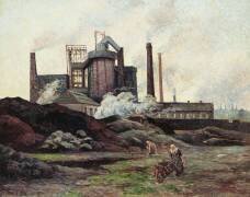 L'usine (Maximilien Luce) - Muzeo.com